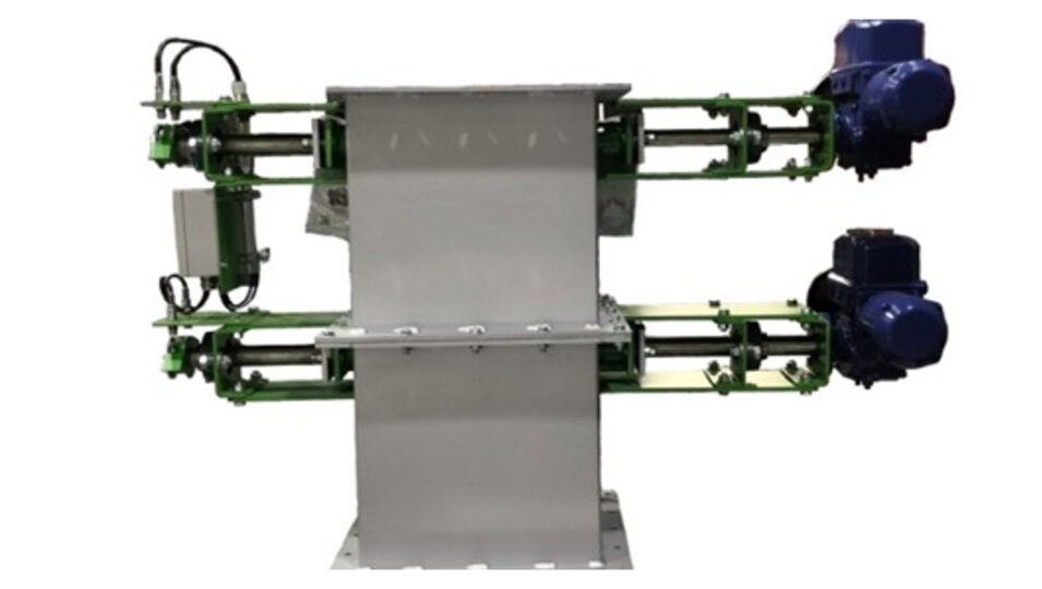 Elektrische-Doppelpendelklappe Elektrische-Doppelpendelklappe