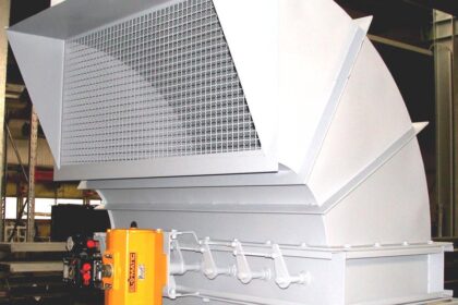 Jalousieklappe-Saugtasche-Krümmer Jalousieklappe-Saugtasche-Krümmer