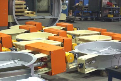 Regelklappen mit pneumatischem Antrieb Regelklappen mit pneumatischem Antrieb