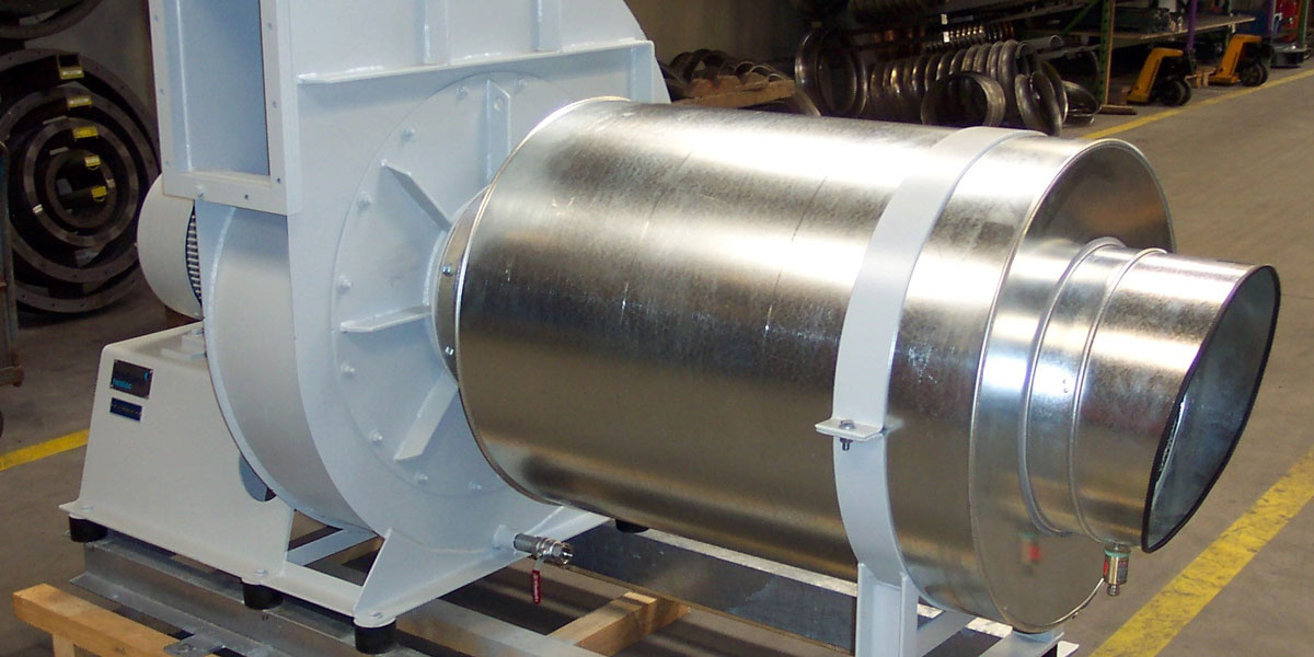 Industrie-Schalldämpfer aus dem Portfolio der Siempelkamp Industrial Fans GmbH